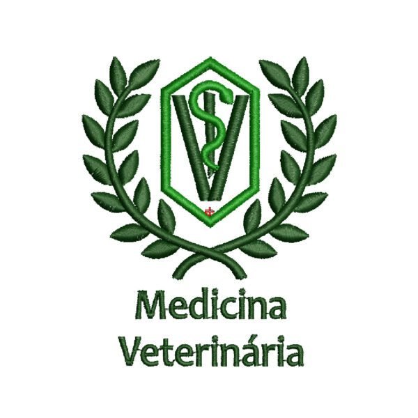 matriz-de-bordado-brasao-de-medicina veterinaria