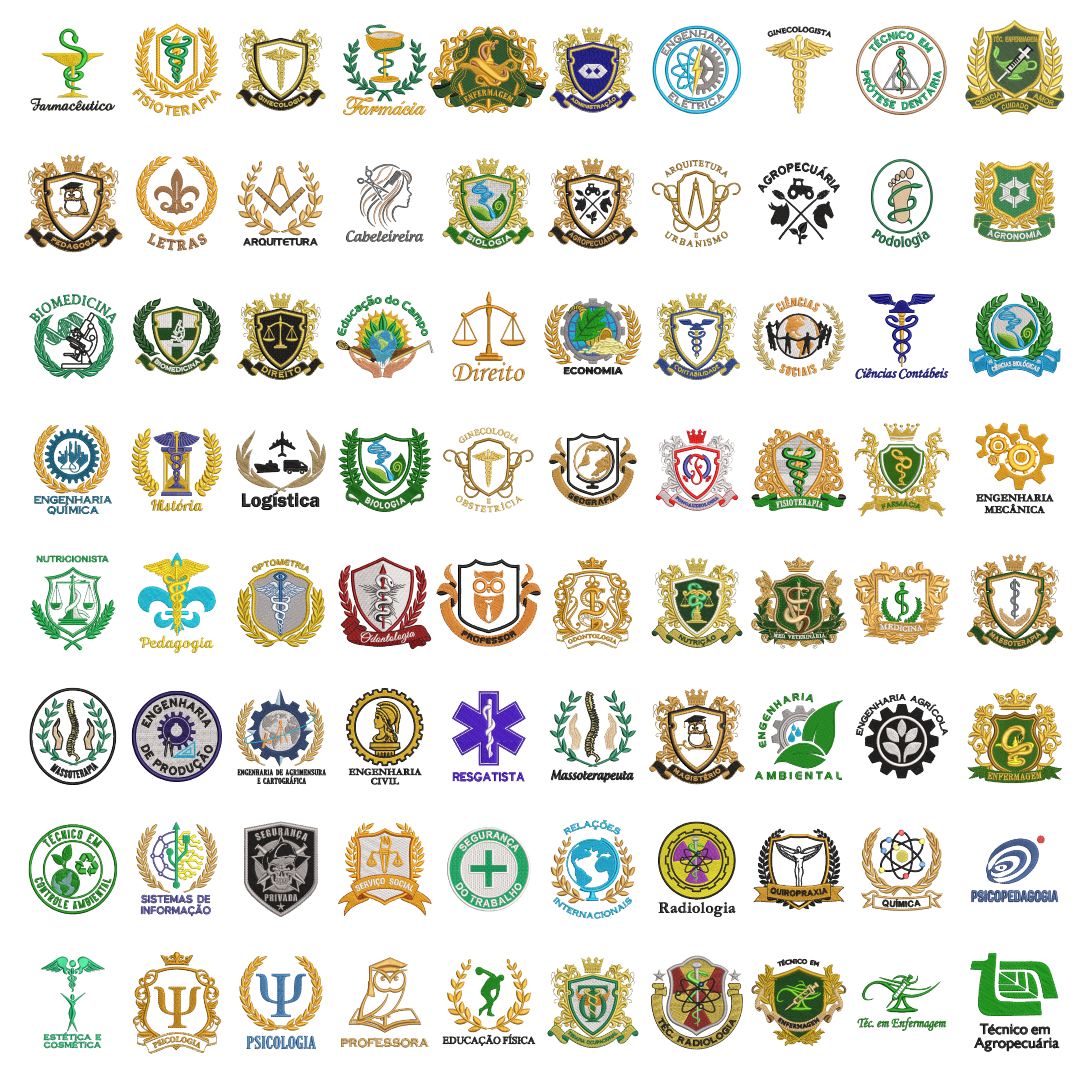 80 Matrizes Cursos e Profissões